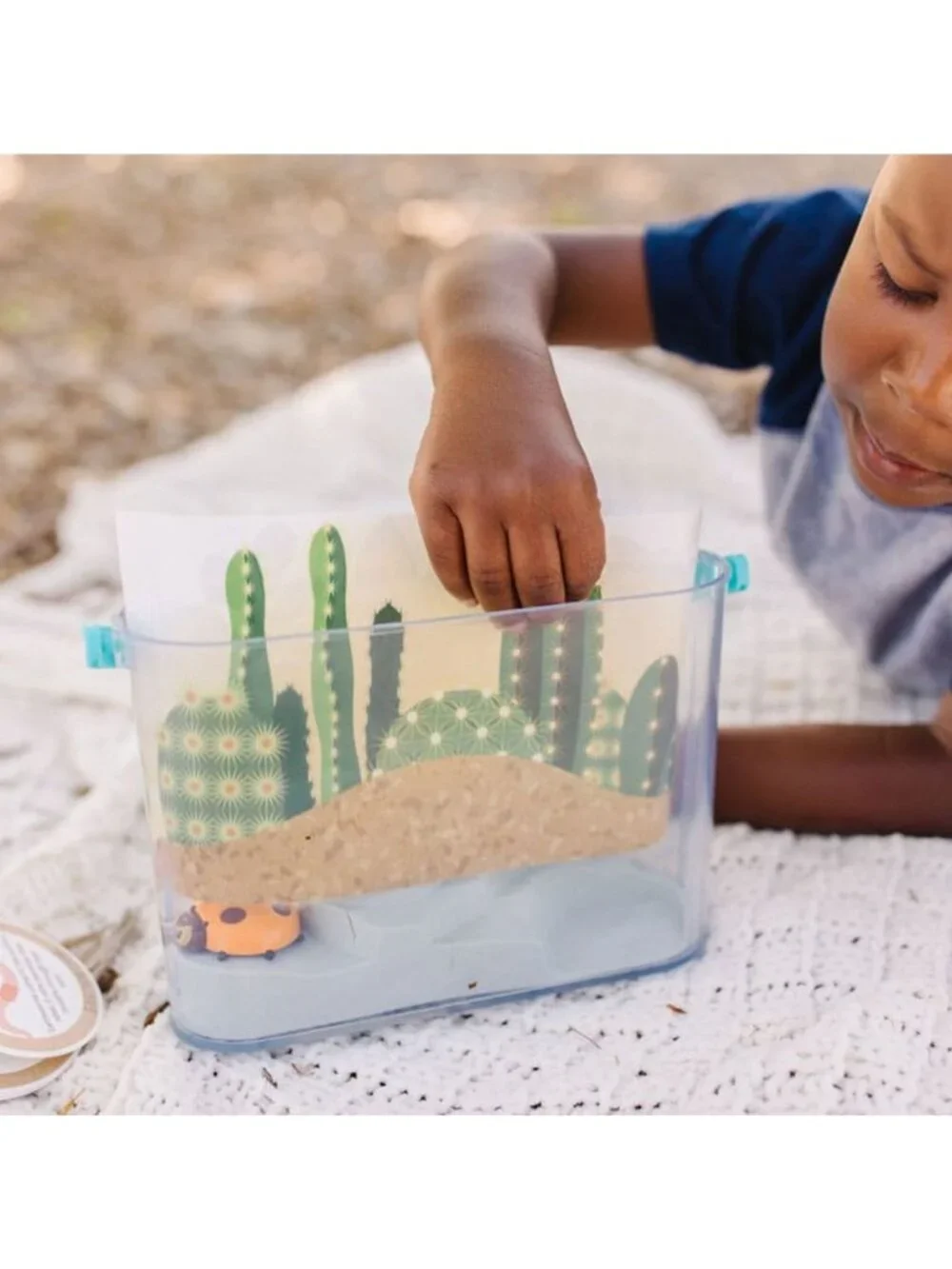 Melissa & Doug Let's Explore Terrarium Observations Play Set 16 Pieces For Kids